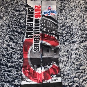 Cubs World Series socks